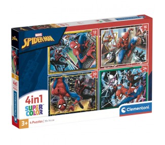 Puzzle Spiderman Marvel 12-16-20-24pzs