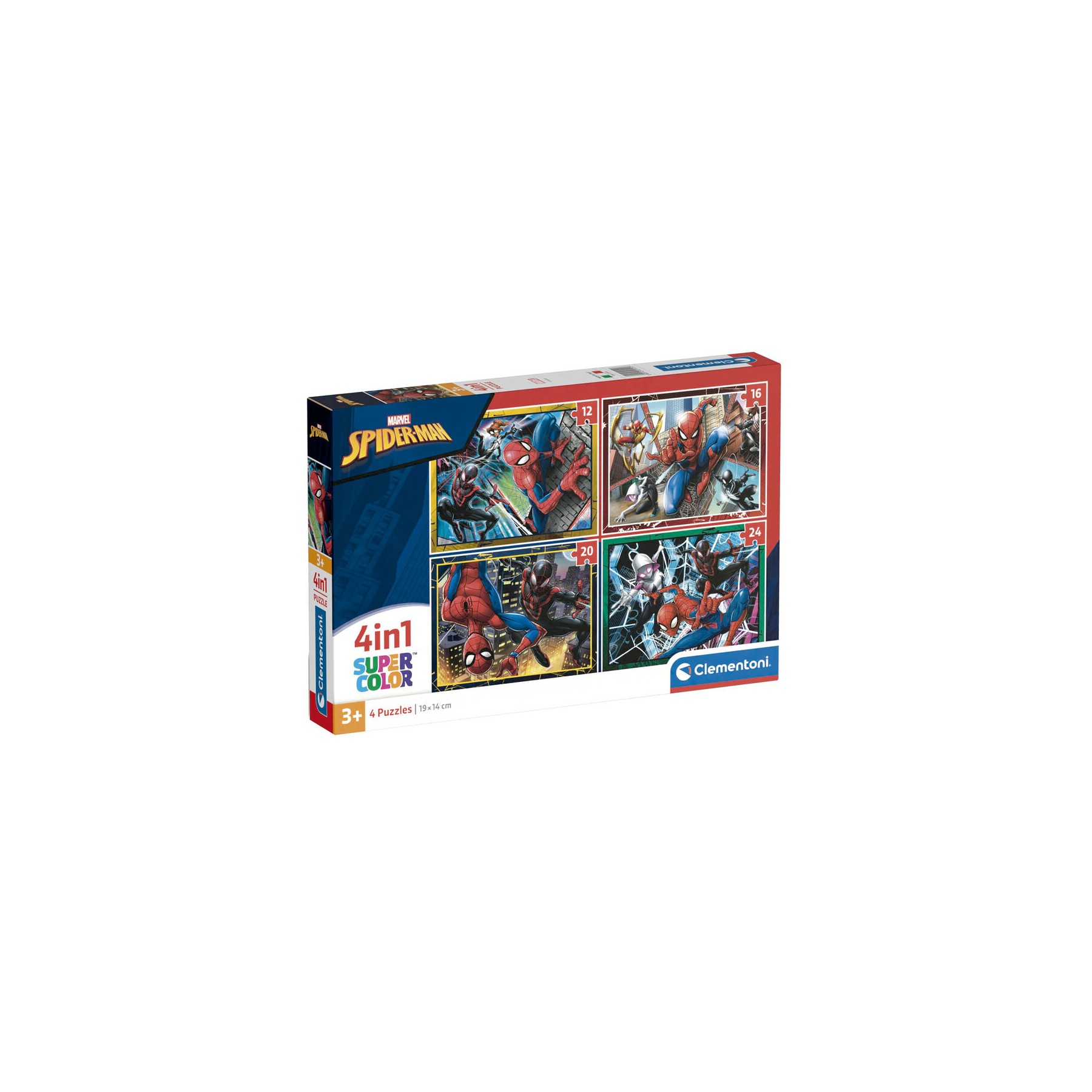 Puzzle Spiderman Marvel 12-16-20-24pzs