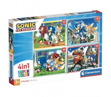 Puzzle Sonic the Hedgehog 12-16-20-24pzs