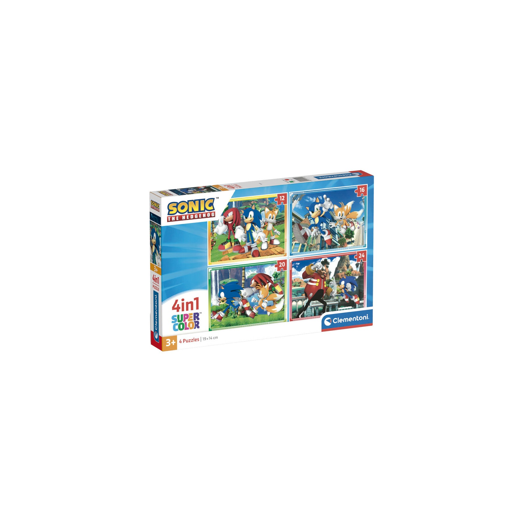 Puzzle Sonic the Hedgehog 12-16-20-24pzs