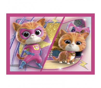 Puzzle SuperKitties Disney 12-16-20-24pzs