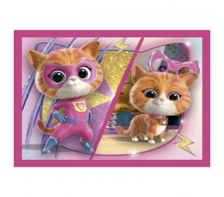 Puzzle SuperKitties Disney 12-16-20-24pzs