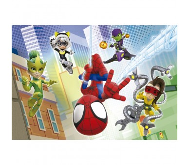 Puzzle Spidey and His Amazing Friends Marvel 2x60pzs