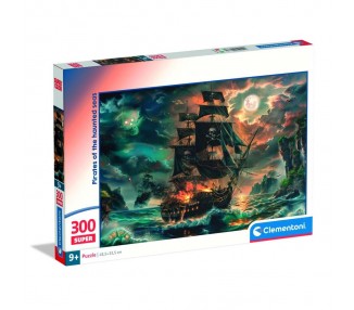 Puzzle super Piratas de los Mares Encantandos 300pzs