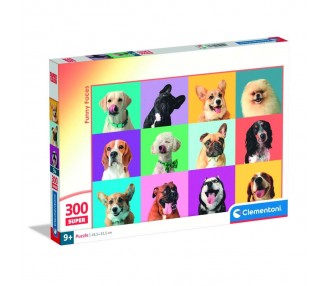 Puzzle super Caras Divertidas 300pzs