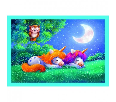 Puzzle Un dia con Unicornios 12+16+20+24pzs