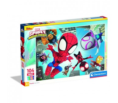 Puzzle maxi Spidey and His Amazing Friends Marvel 104pzs