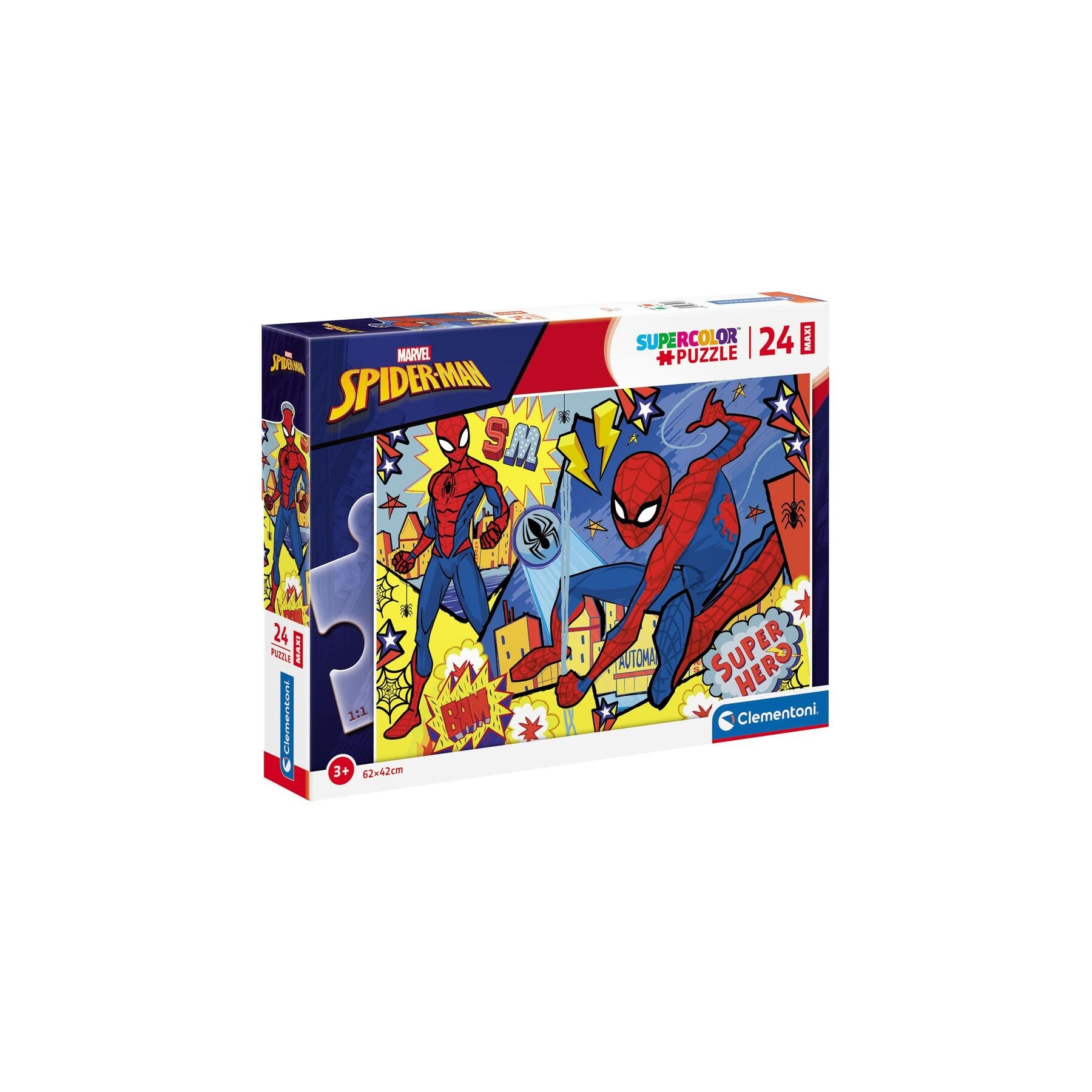Puzzle Maxi Spiderman Marvel 24pzs