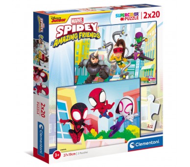 Puzzle Amazings Friends Marvel 2x20pzs