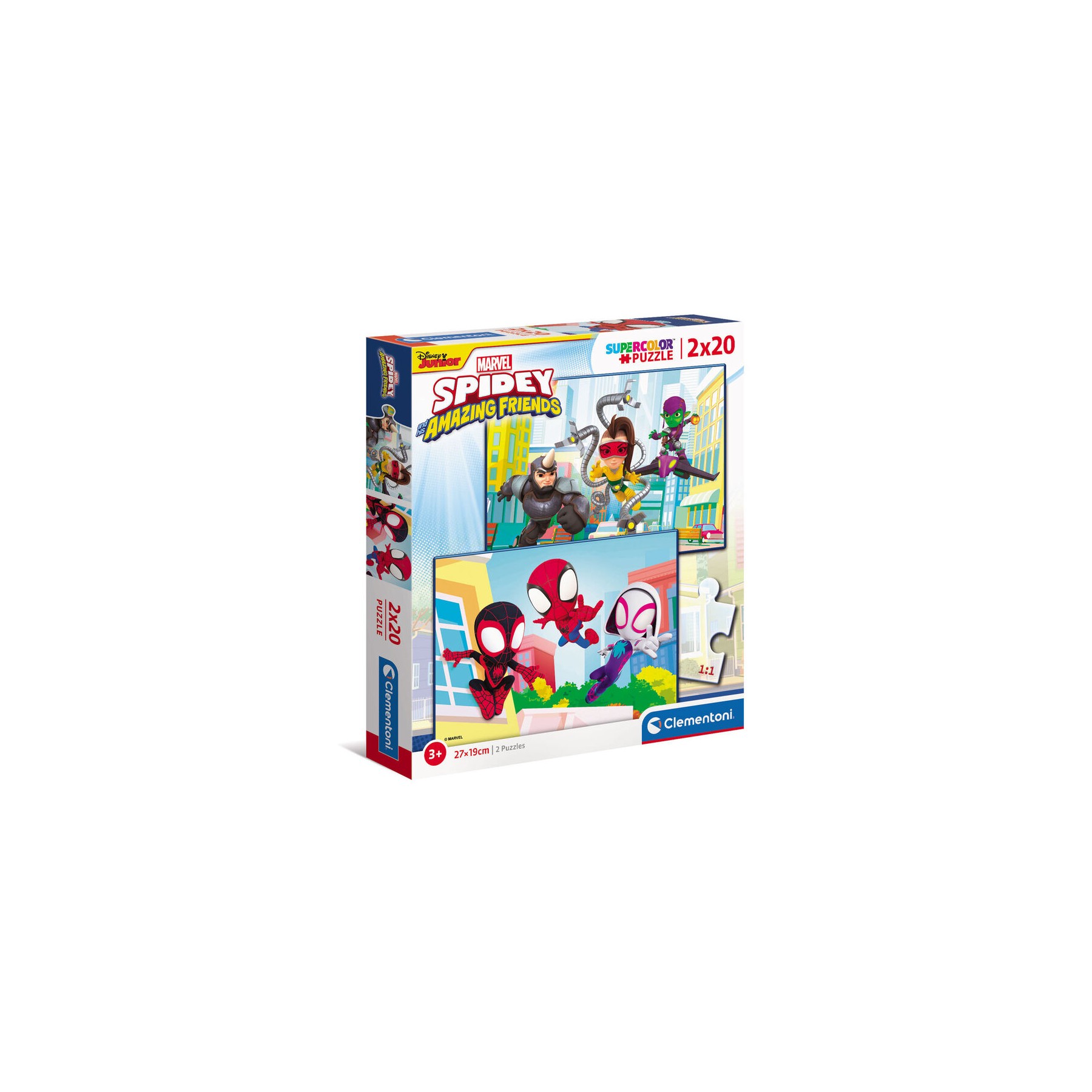 Puzzle Amazings Friends Marvel 2x20pzs