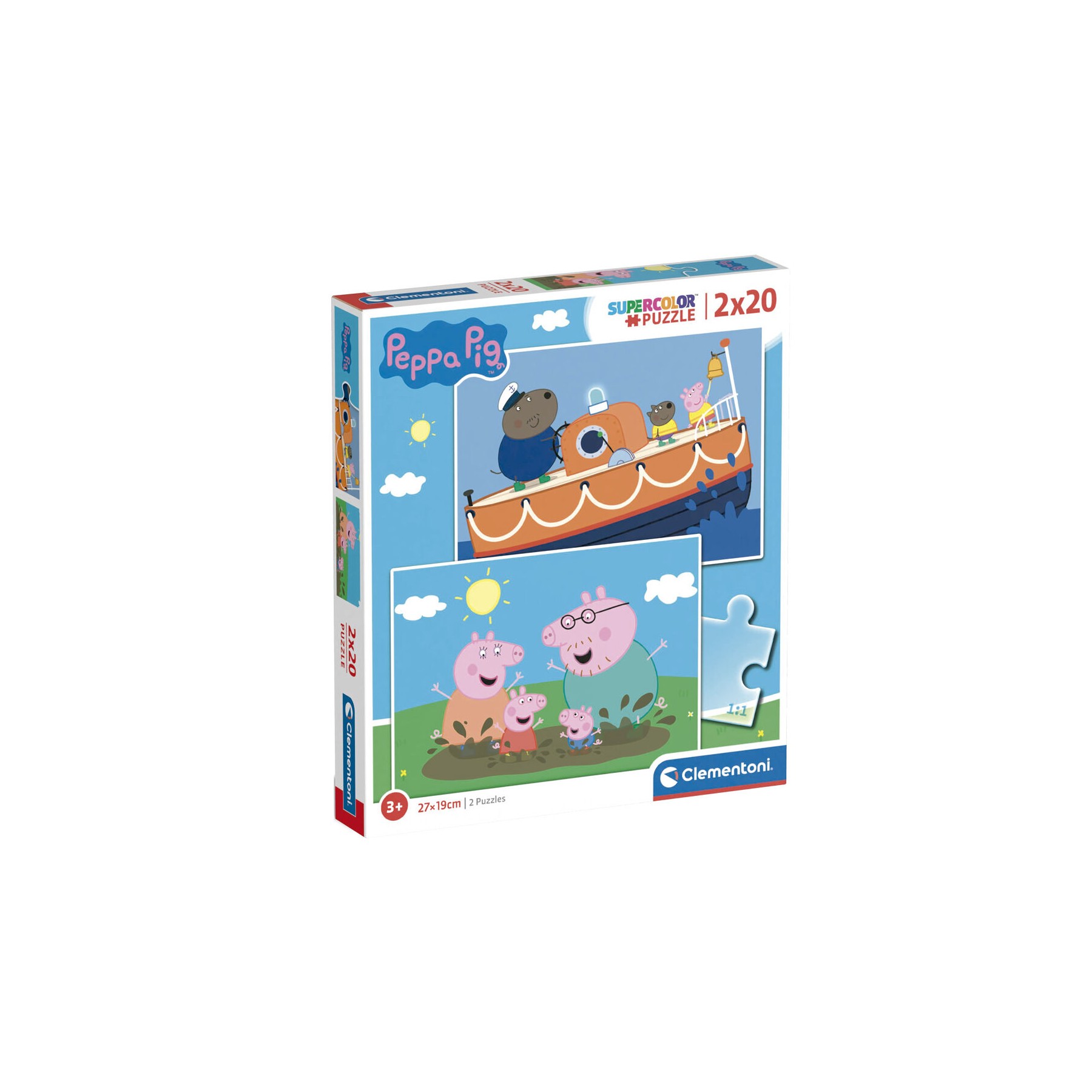 Puzzle Peppa Pig 2x20pzs