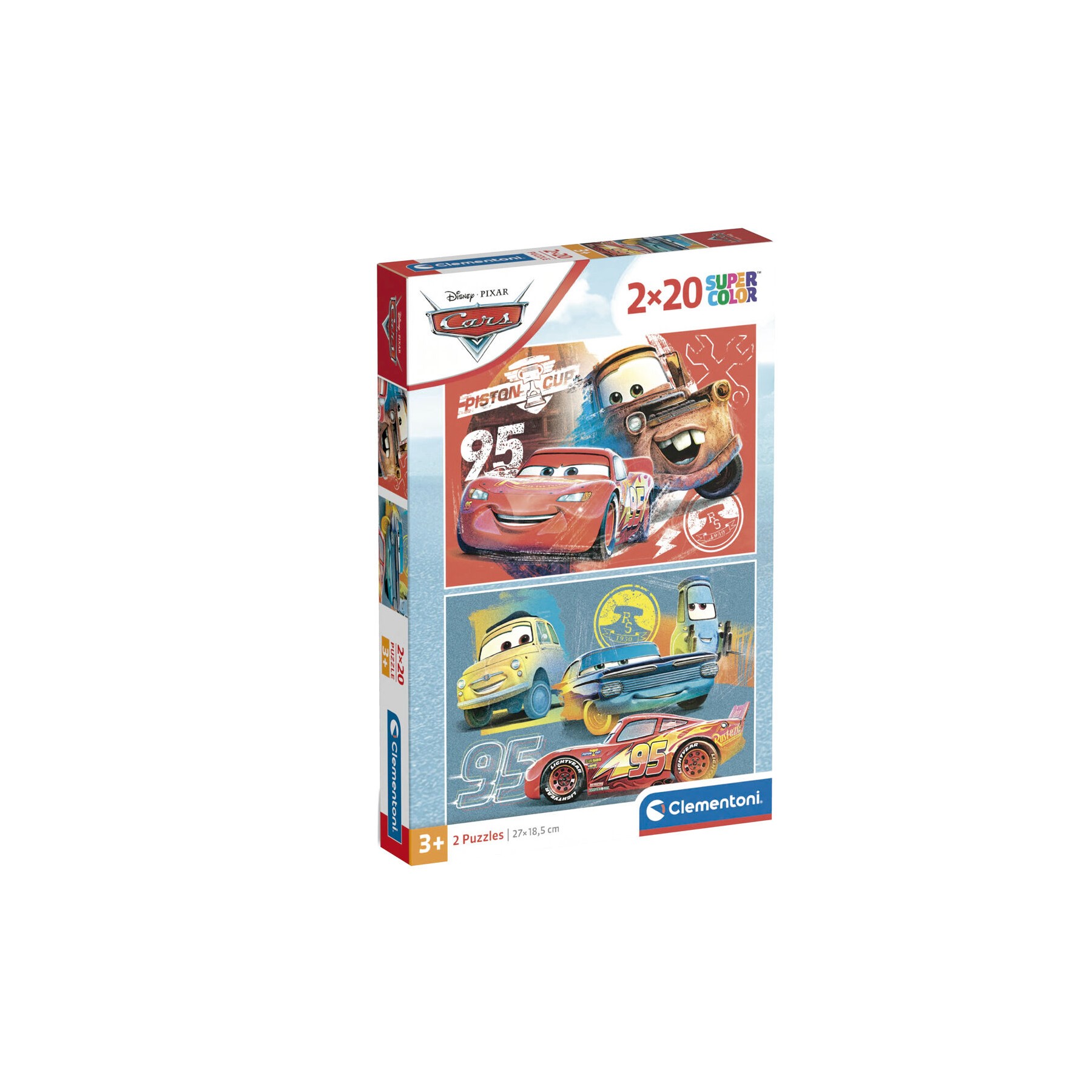 Puzzle Cars Disney 2x20pzs