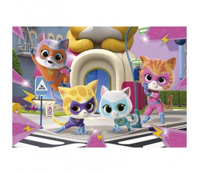 Puzzle SuperKitties Disney 2x20pzs