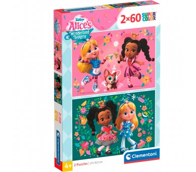 Puzzle Alicia Bakery Disney 2x60pzs