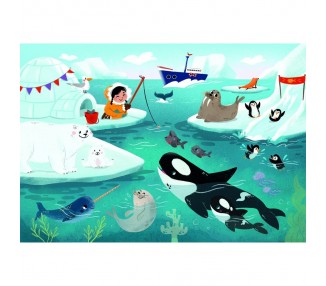 Puzzle La Vida en el Mar 2x60pzs