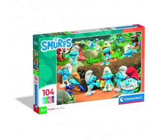 Puzzle Los Pitufos 104pzs