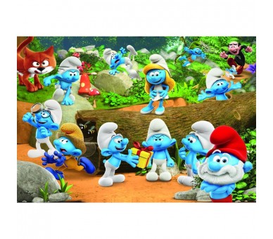 Puzzle Los Pitufos 104pzs