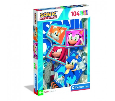 Puzzle Sonic the Hedgehog 104pzs