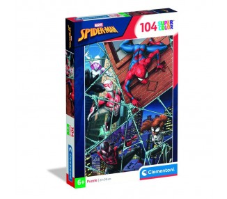 Puzzle Spiderman Marvel 104pzs
