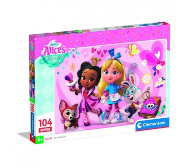 Puzzle super Alicia en su Maravillosa Pasteleria Disney