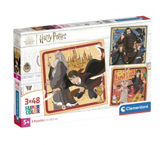 Puzzle Harry Potter 3x48pzs
