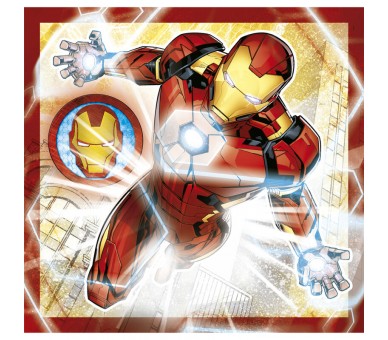 Puzzle Los Vengadores Avengers Marvel 3x48pzs