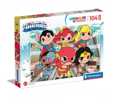 Puzzle maxi Suprefriends DC Comics 104pzs