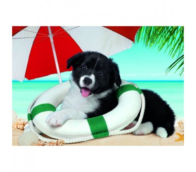 Puzzle super Playa Soleada 104pzs