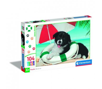 Puzzle Playa Soleada 104pzs