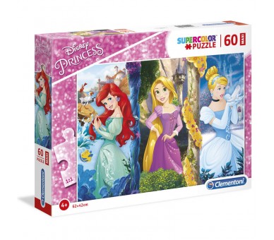 Puzzle Maxi Princesas Disney 60pzs