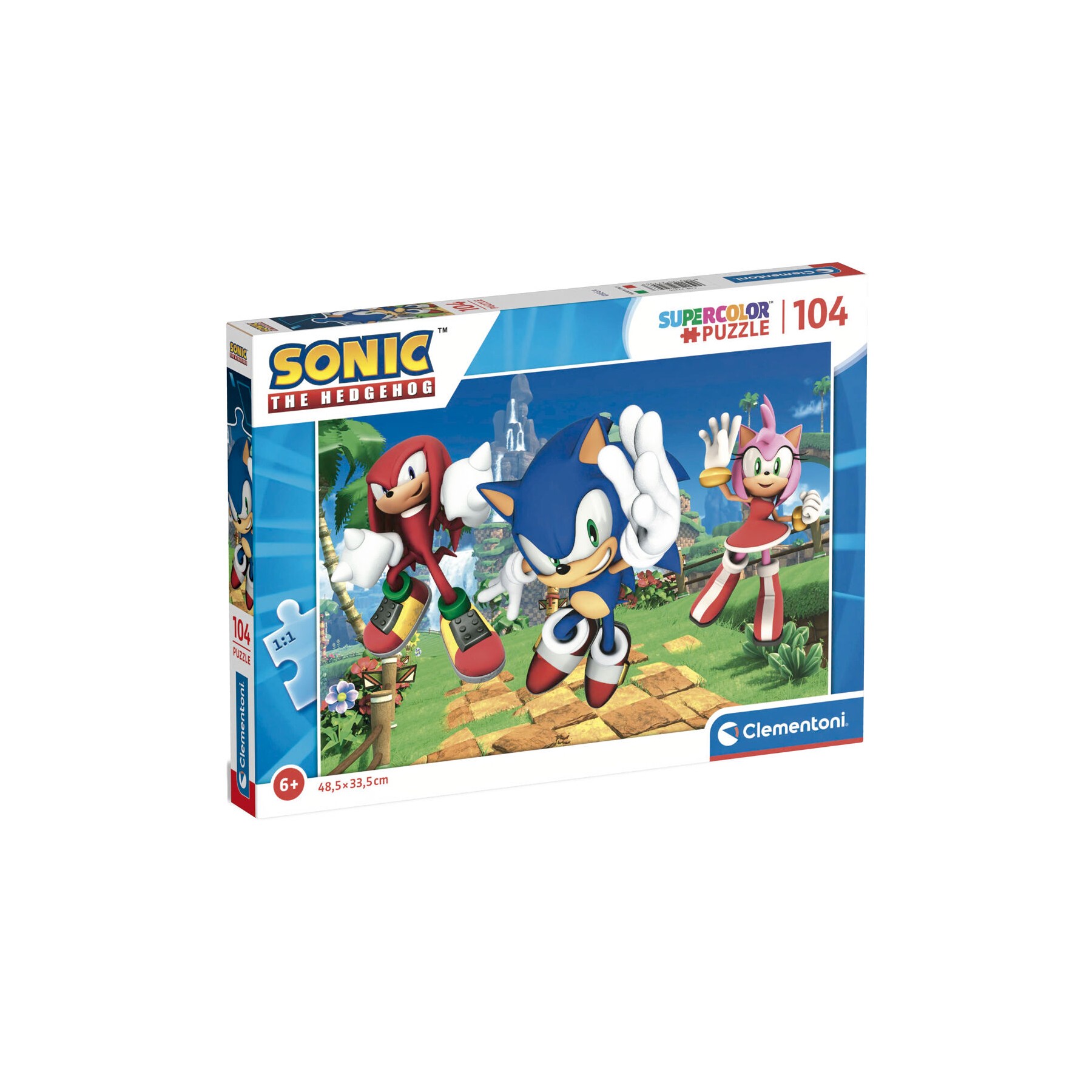 Puzzle Sonic the Hedgehog 104pzs