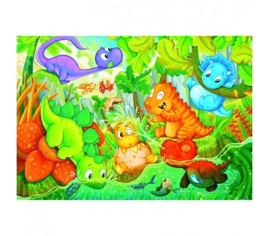 Puzzle maxi Dinos Happy Oasis 24pzs