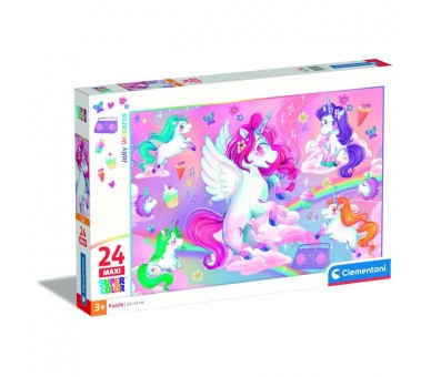 Puzzle maxi Unicornios Alegres 24pzs
