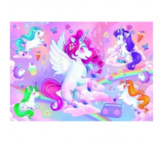 Puzzle maxi Unicornios Alegres 24pzs