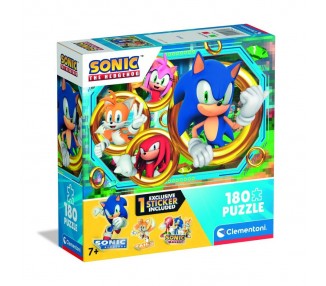 Puzzle Sonic the Hedgehog 180pzs