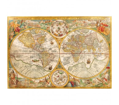 Puzzle Mapa Antiguo 2000pzs