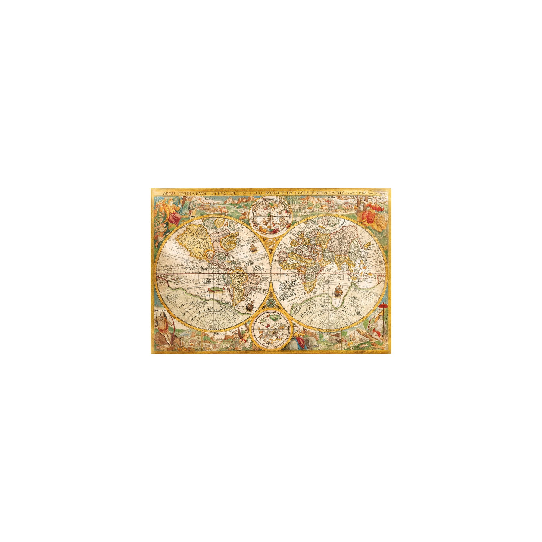 Puzzle Mapa Antiguo 2000pzs