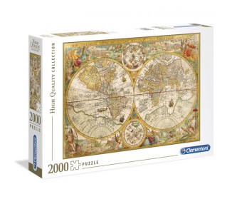 Puzzle Mapa Antiguo 2000pzs