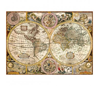 Puzzle Mapa Antiguo 3000pzs