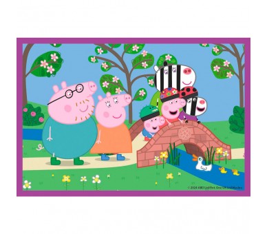 Puzzle cubo Peppa Pig 6pzs