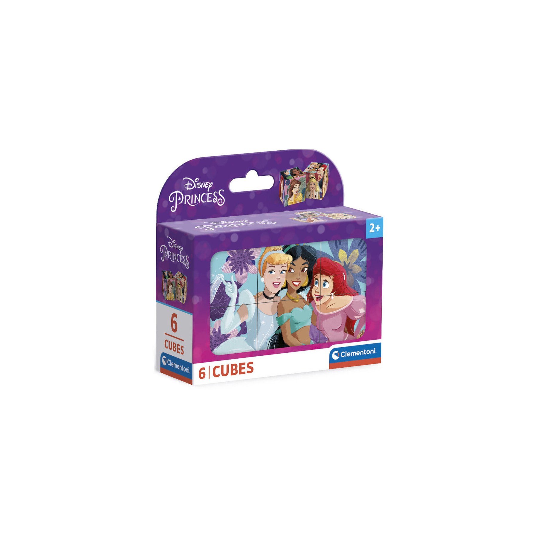 Puzzle cubo Princesas Disney 6pzs