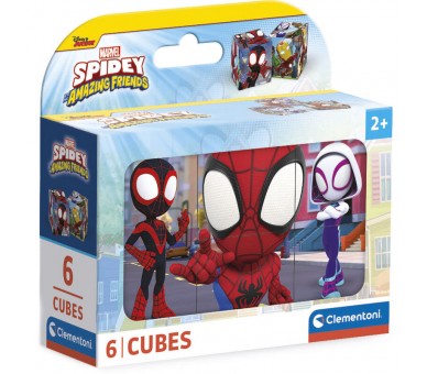 Puzzle cubo Spidey and His Amazing Friends Marvel 6pzs