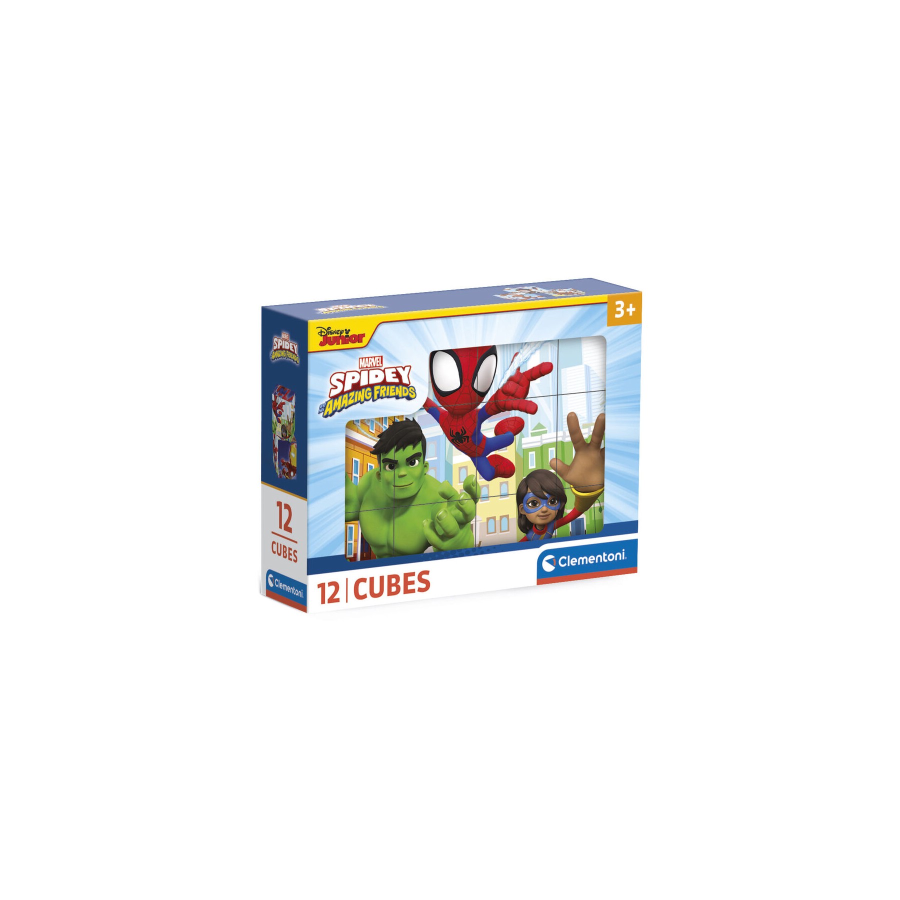 Puzzle cubo Spidey and His Amazing Friends Marvel 12pzs