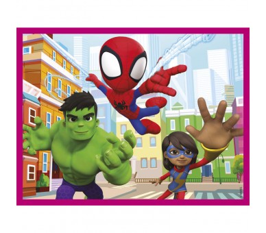 Puzzle cubo Spidey and His Amazing Friends Marvel 12pzs