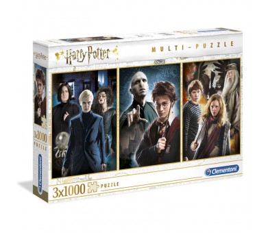 Set 3 puzzles Personajes Harry Potter 3x1000pz