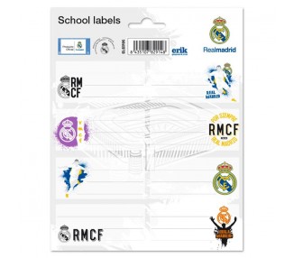 Etiquetas Real Madrid adhesivas