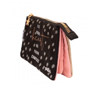 Portatodo Let Your Heart Be Your Compass Glitter triple