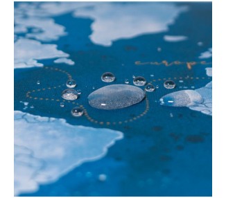 Alfombrilla gaming Mapa del Mundo Acuarela