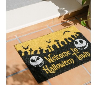 Felpudo Halloween Town Pesadilla Antes de Navidad Disney