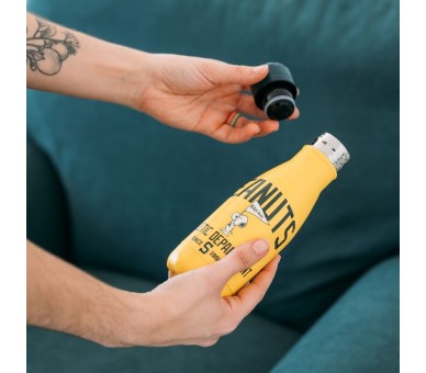 Botella acero inoxidable Snoopy Peanuts